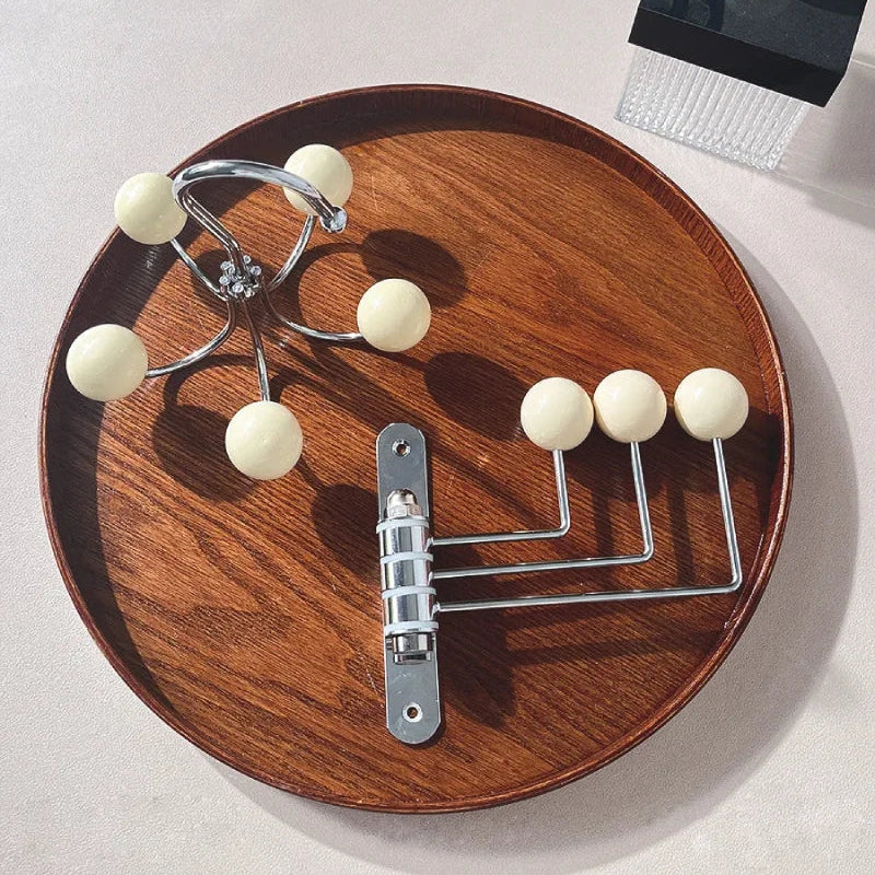 Sculptural Metal Coat Hooks for Wall 3