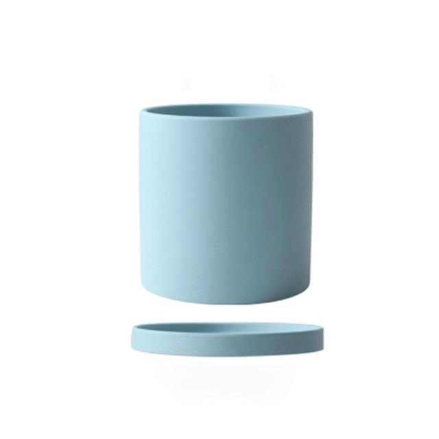 Timeless Ceramic Planter with Saucer