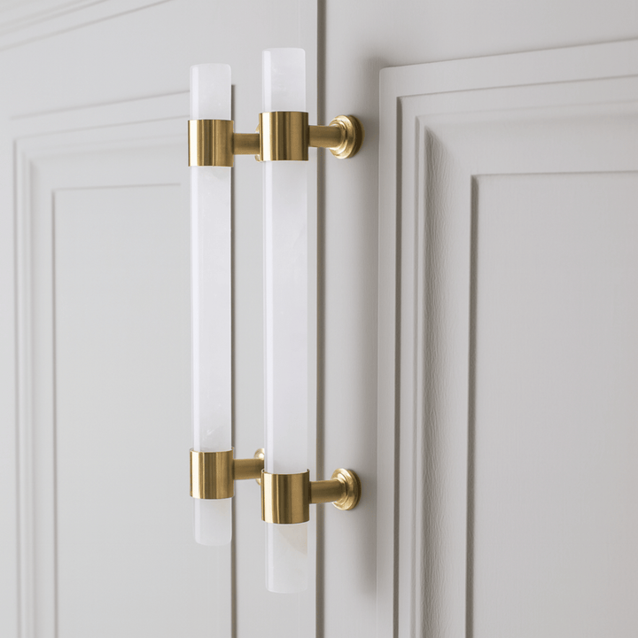 Timeless Marble Brass Cabinet Handle 6