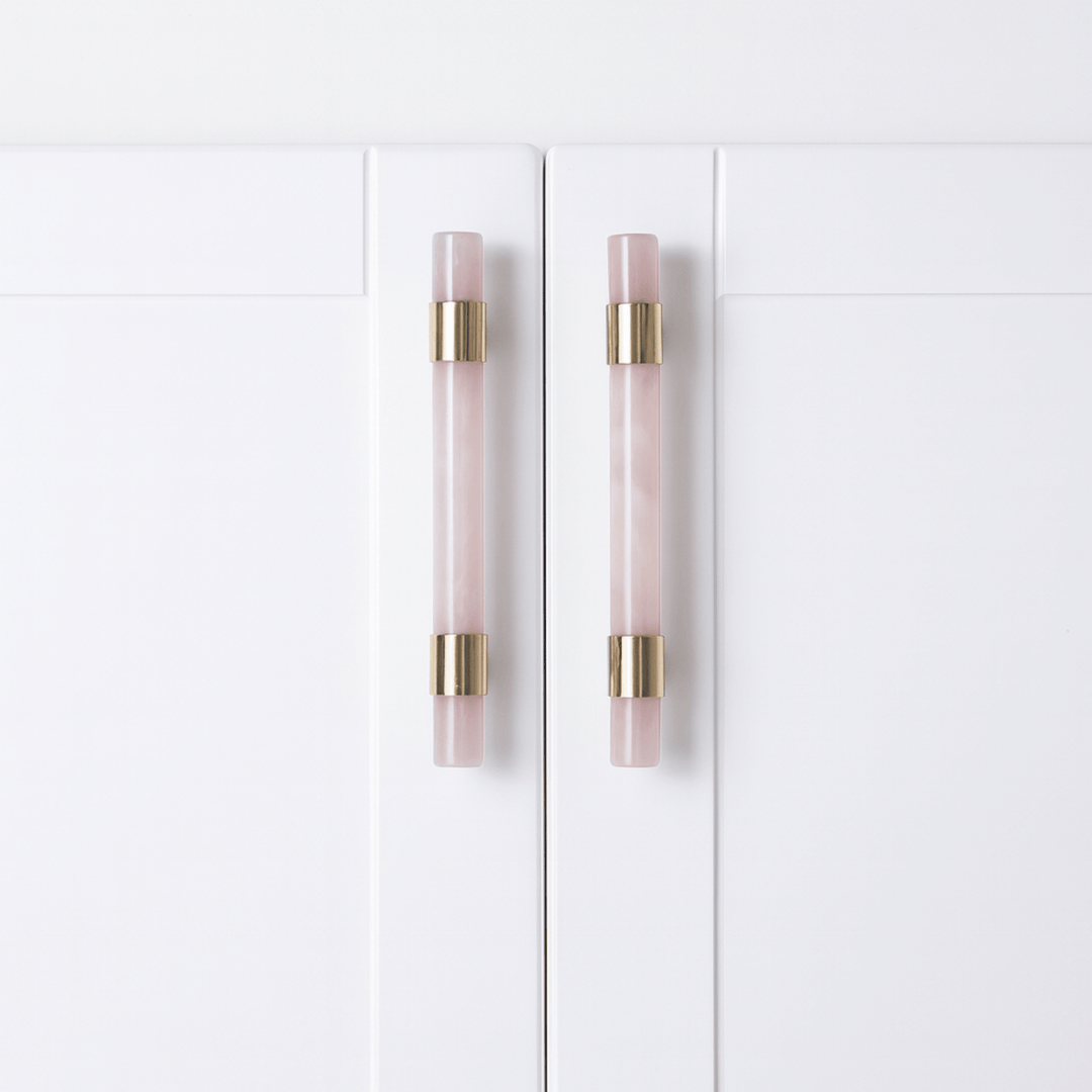 Timeless Marble Brass Cabinet Handle 7