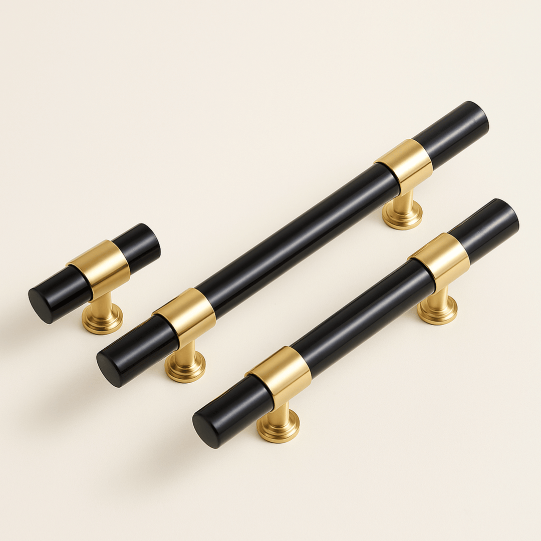 Timeless Marble Brass Cabinet Handle 8