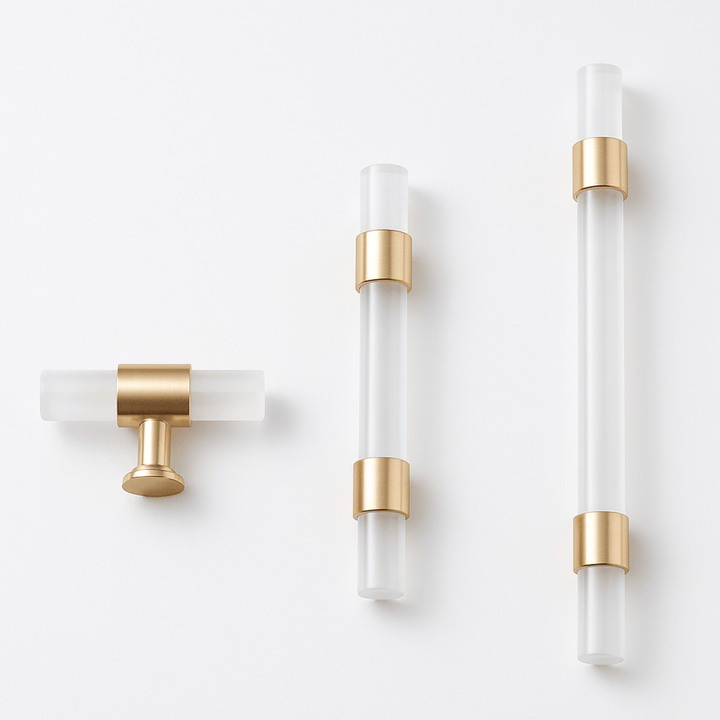 Timeless Marble Brass Cabinet Handle 9