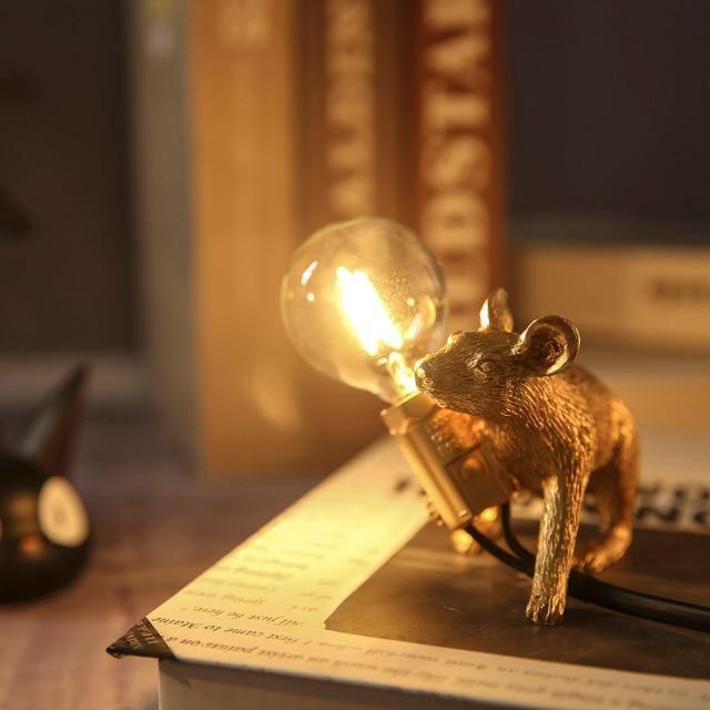 Whimsical Mouse Table Lamp