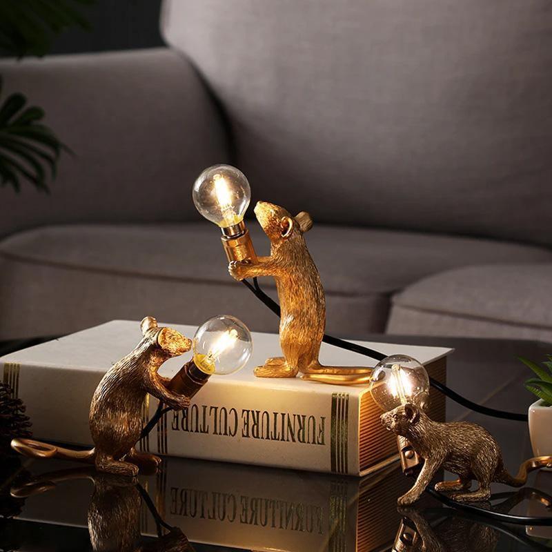 Whimsical Mouse Table Lamp