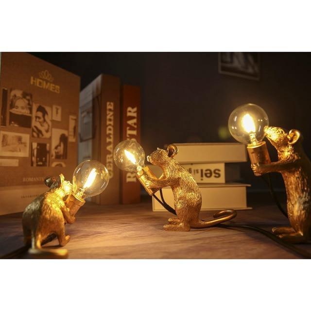 Whimsical Mouse Table Lamp